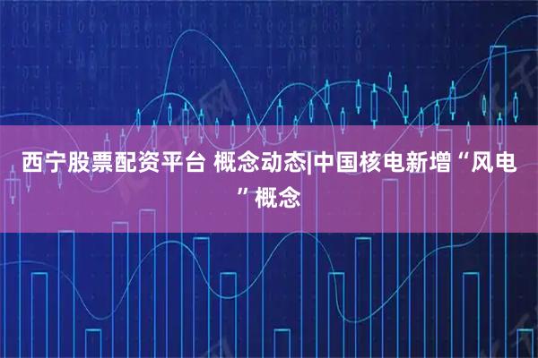 西宁股票配资平台 概念动态|中国核电新增“风电”概念