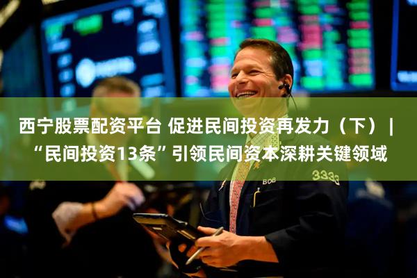 西宁股票配资平台 促进民间投资再发力（下） | “民间投资13条”引领民间资本深耕关键领域